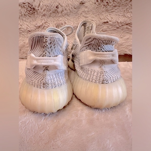 Adidas Yeezy 350 Boost V2 Non reflective Grey White Running Shoes 11 - Picture 8 of 11